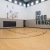 an indoor basketball court